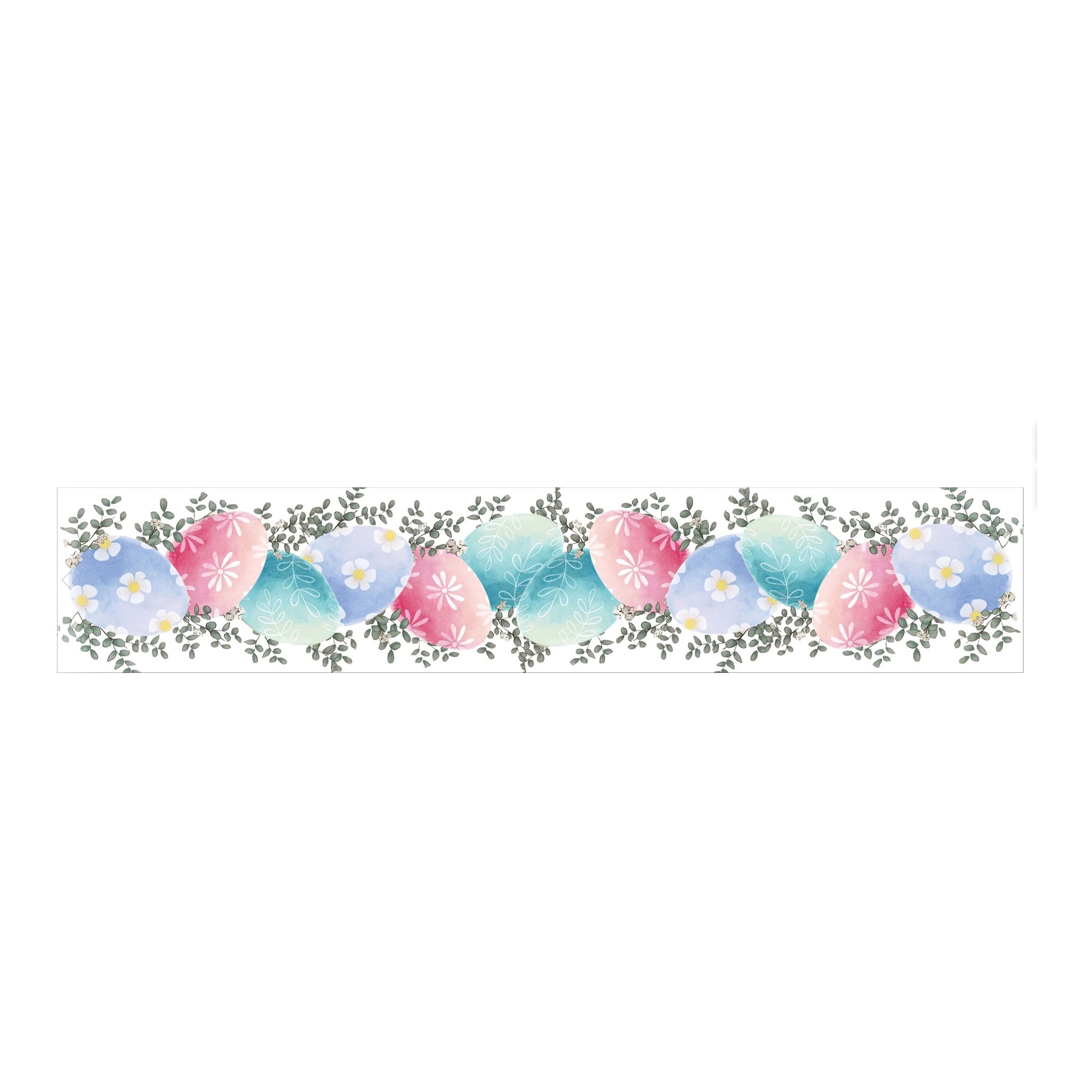 Easter Eggs Table Runner - Seasonal Decor