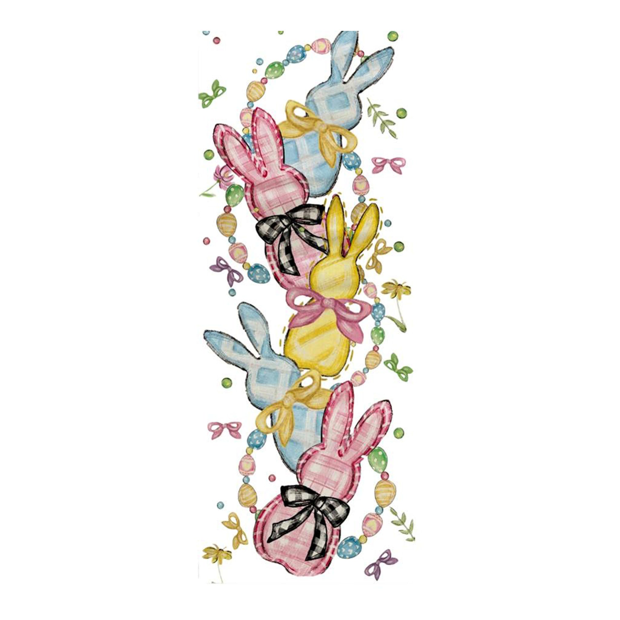 Bright Bunny Table Runner - Seasonal Decor