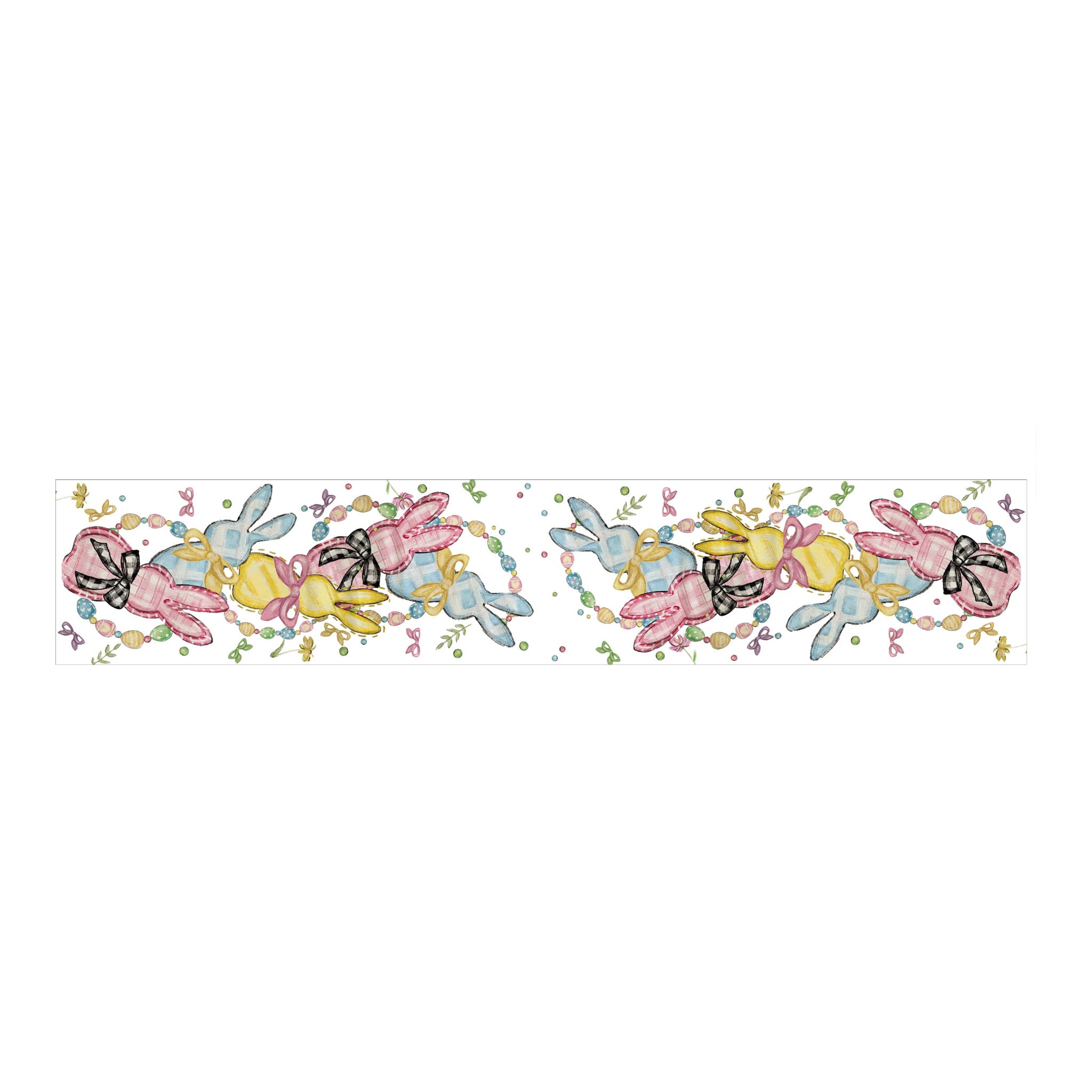 Bright Bunny Table Runner - Seasonal Decor