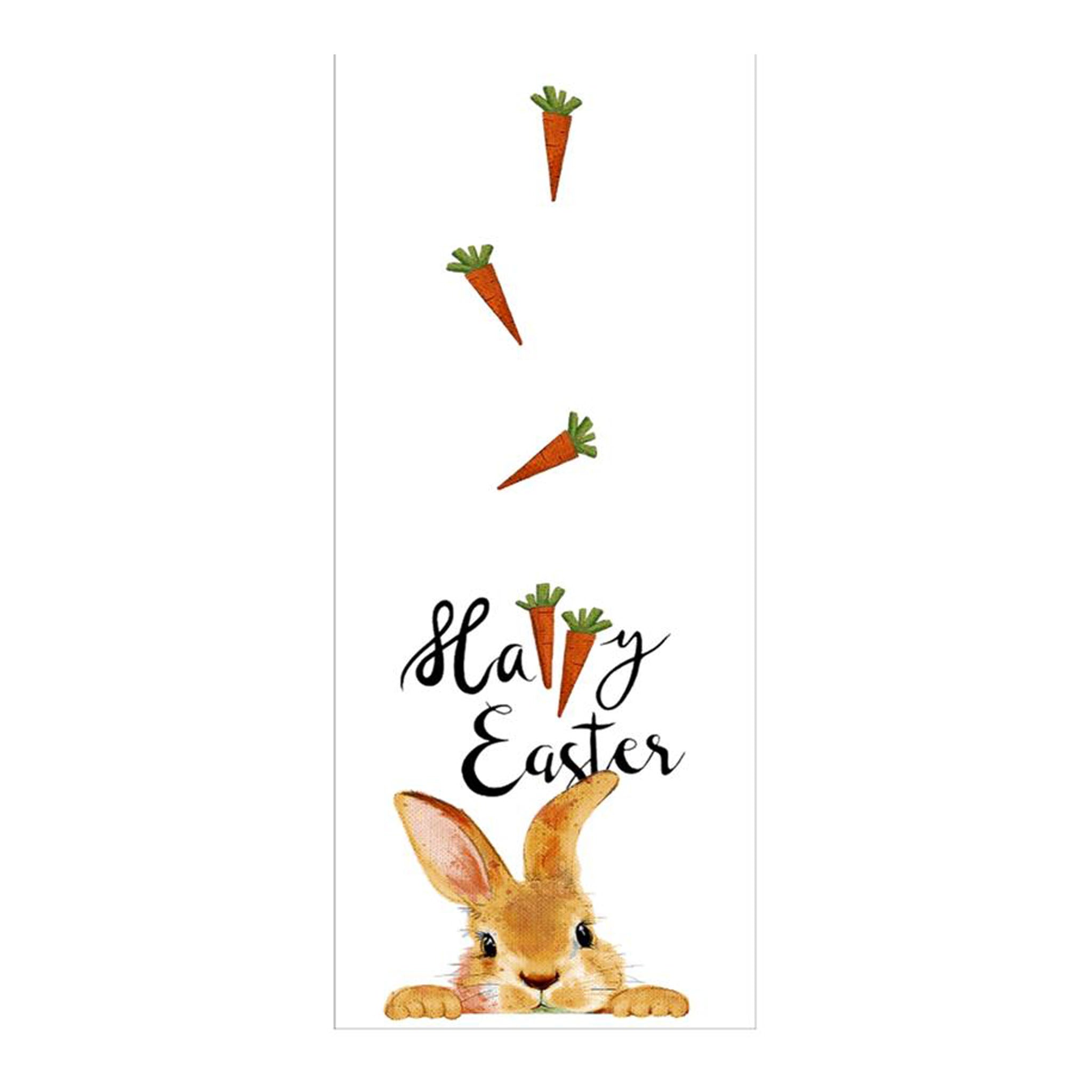 Happy Carrot Easter Table Runner - Seasonal Decor