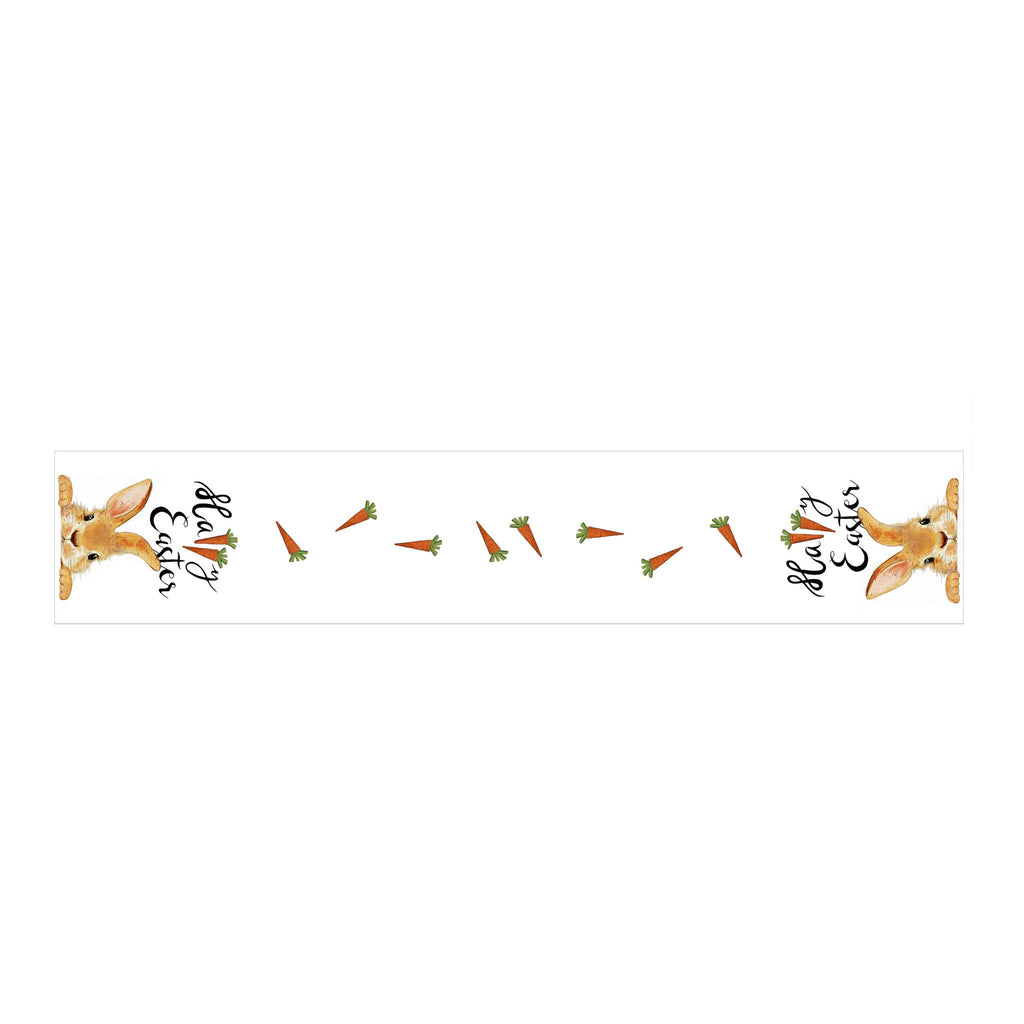 Happy Carrot Easter Table Runner - Seasonal Decor