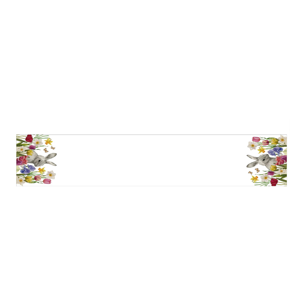 Floral Bunny Table Runner - Seasonal Decor