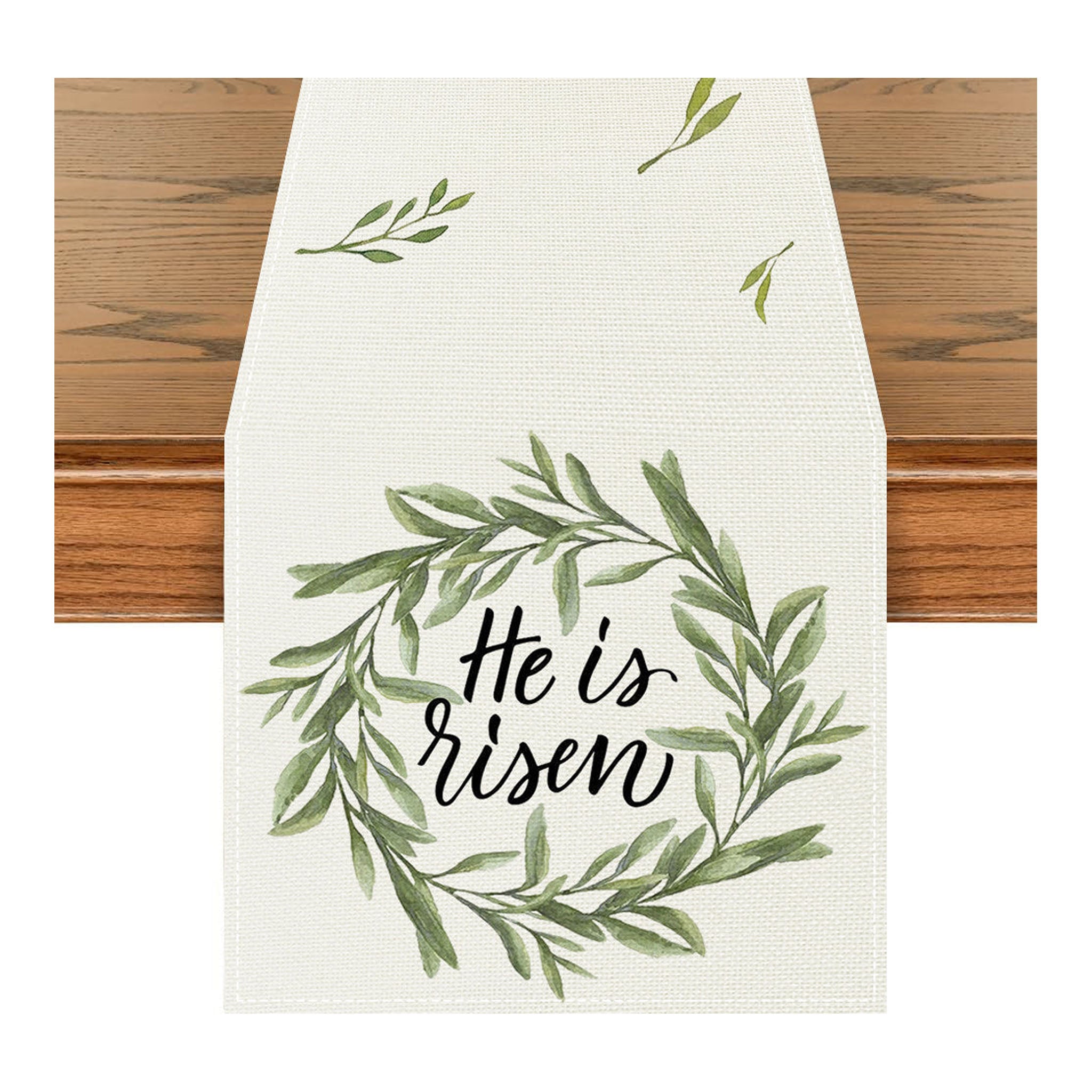 He Is Risen Easter Table Runner - Seasonal Decor