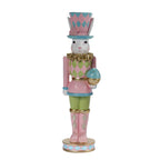 31cm Luxe Pastel Rabbit W Egg - Seasonal Decor