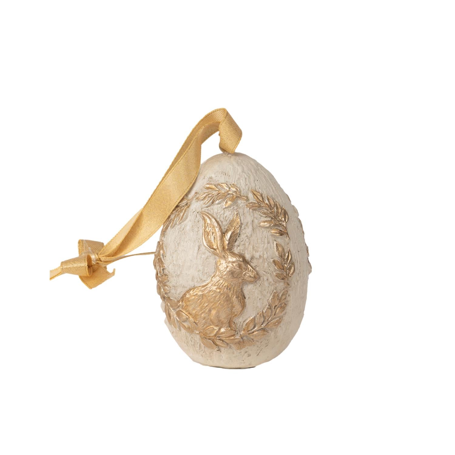 8.5cm Sitting Bunny Egg Orname - Seasonal Decor