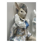 Rabbit Sitting Jasper Blue - Seasonal Decor
