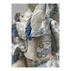 Rabbit Sitting Jasper Blue - Seasonal Decor