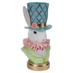 Luxe Pastel Mad Hatter Bust - Seasonal Decor
