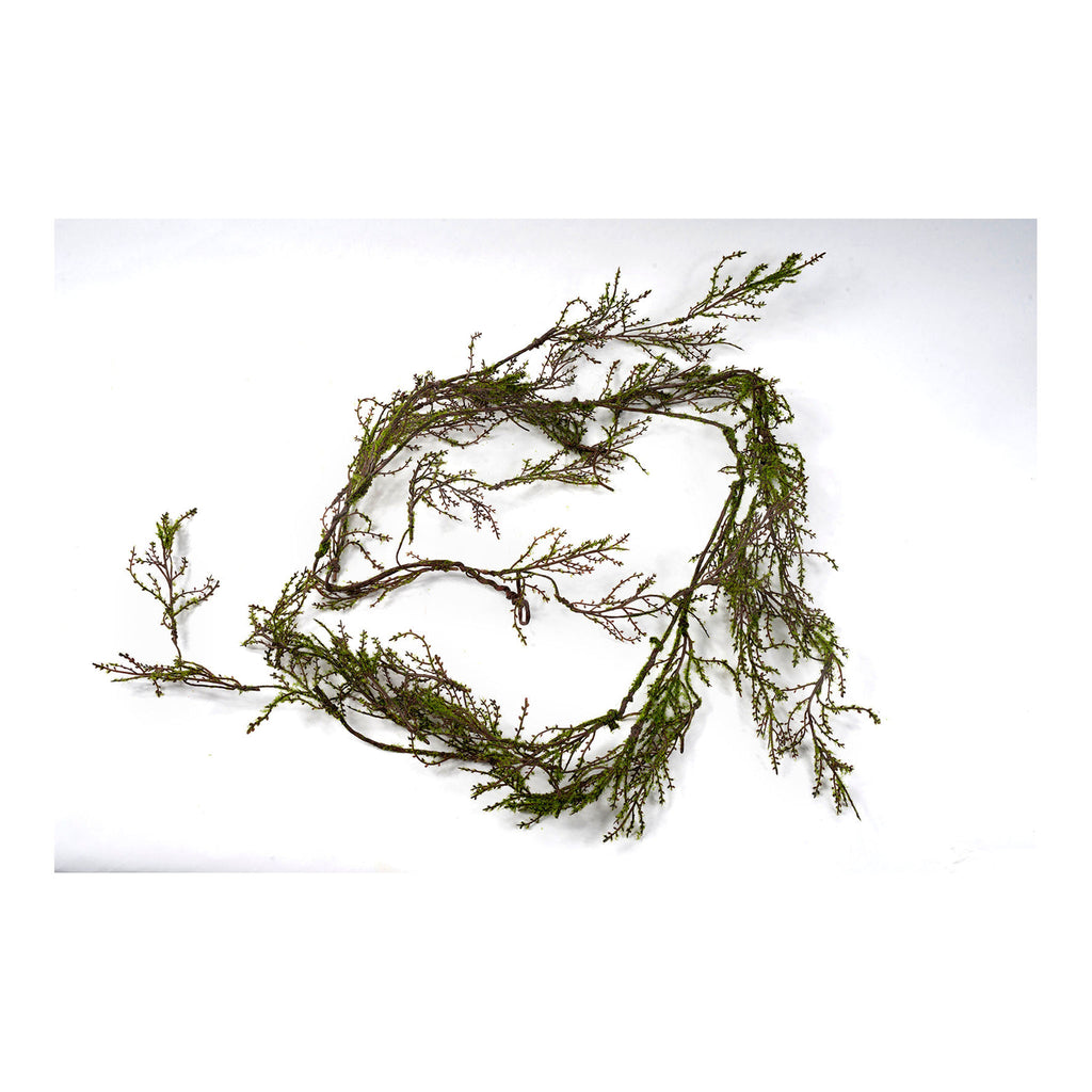 190cm L Woodland Moss Garland - Seasonal Decor