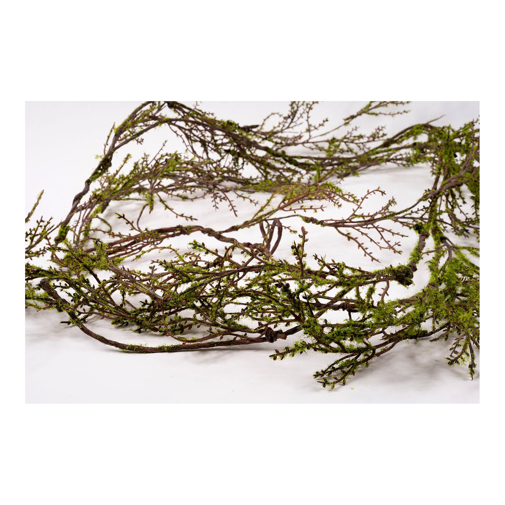 190cm L Woodland Moss Garland - Seasonal Decor