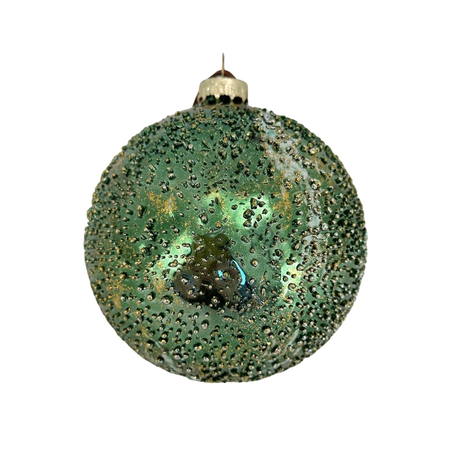 Green Ball Hanging - Seasonal Decor
