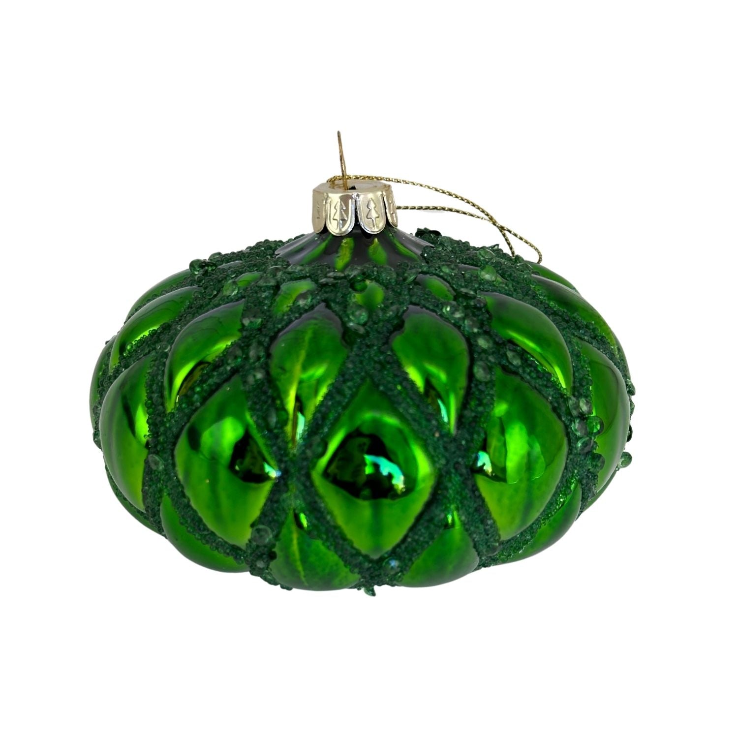 Green Homeycombe Drop Hanging - Seasonal Decor