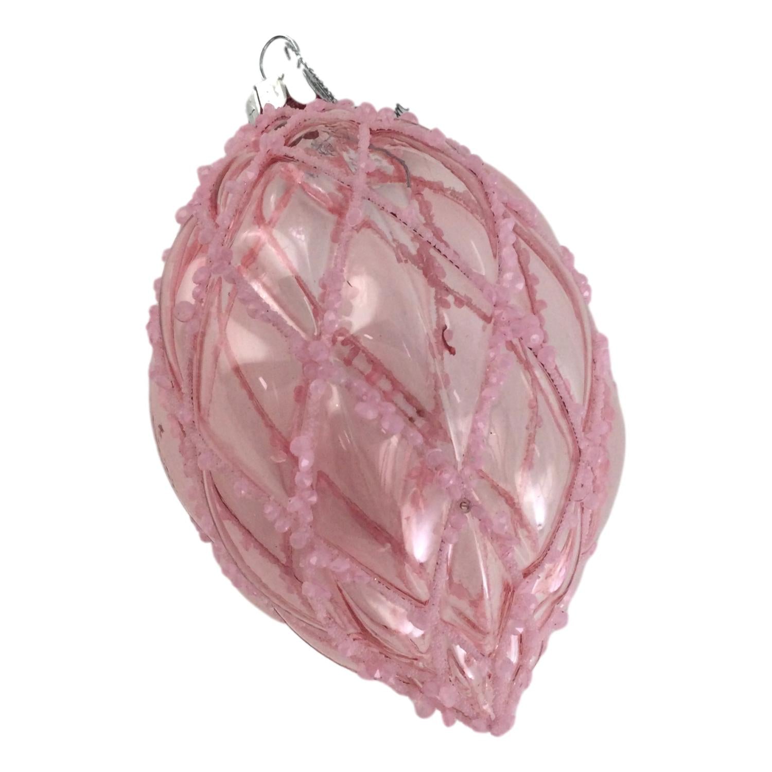 Pink Honeycombe Long Drop Hanging - Seasonal Decor