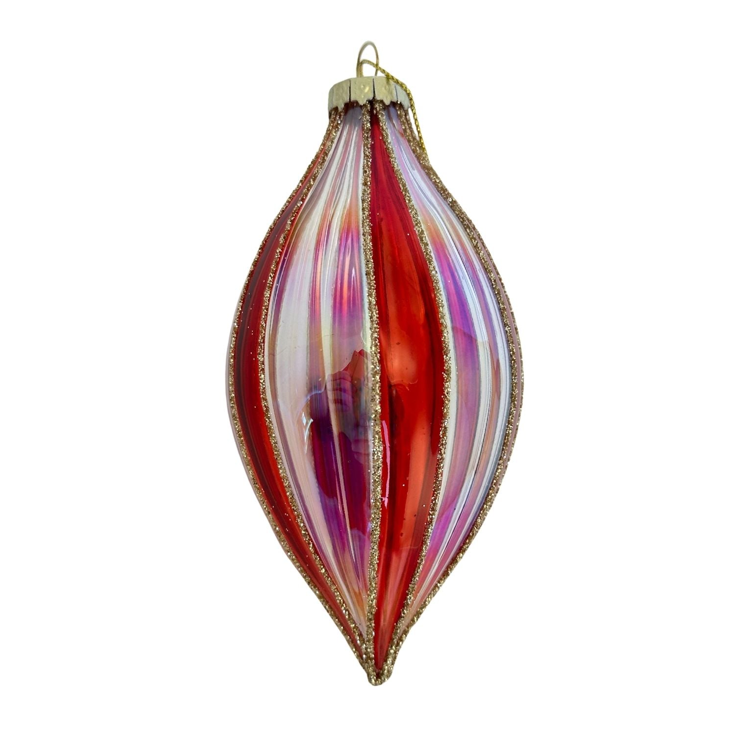Red Long Drop Hanging - Seasonal Decor