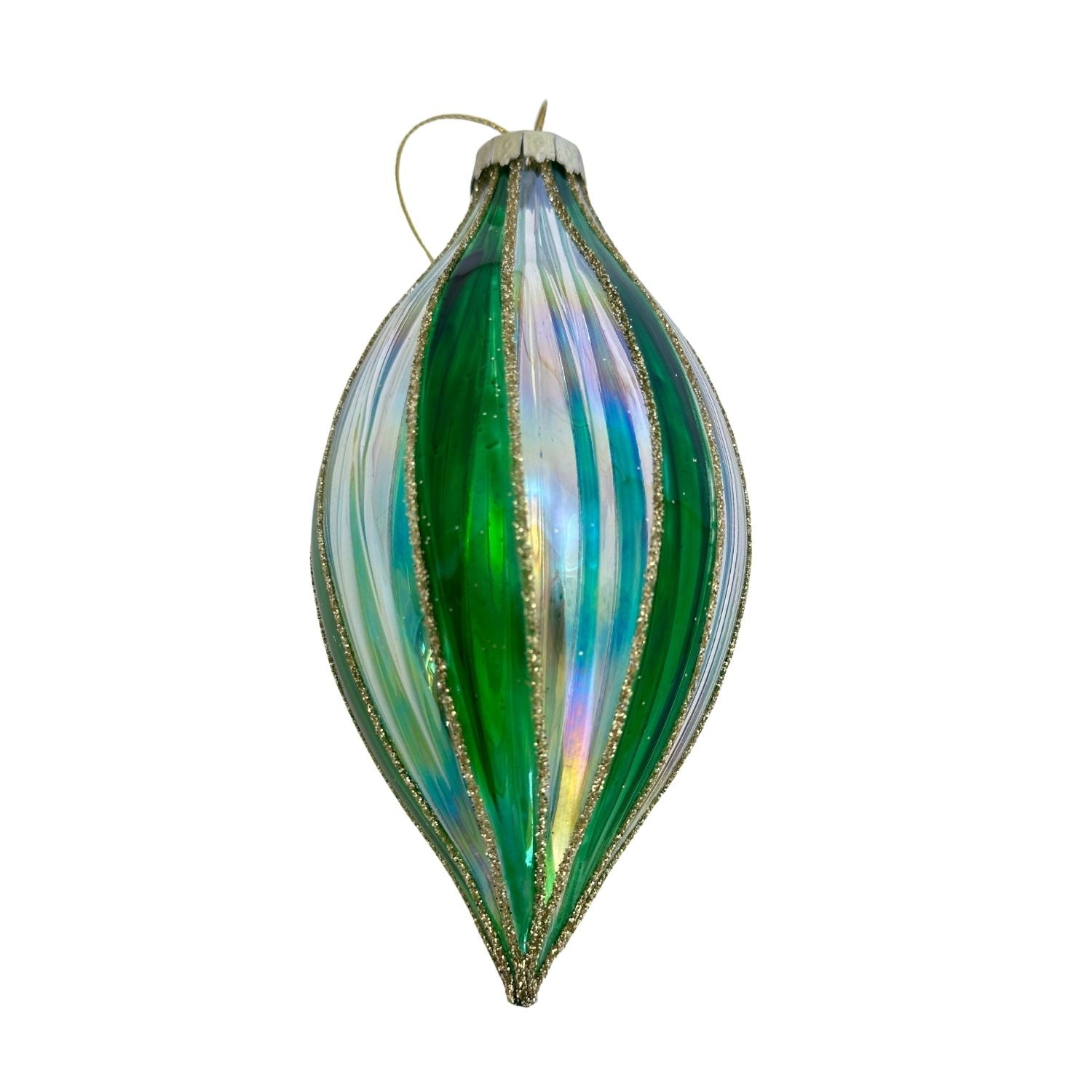 Green Long Drop Hanging - Seasonal Decor