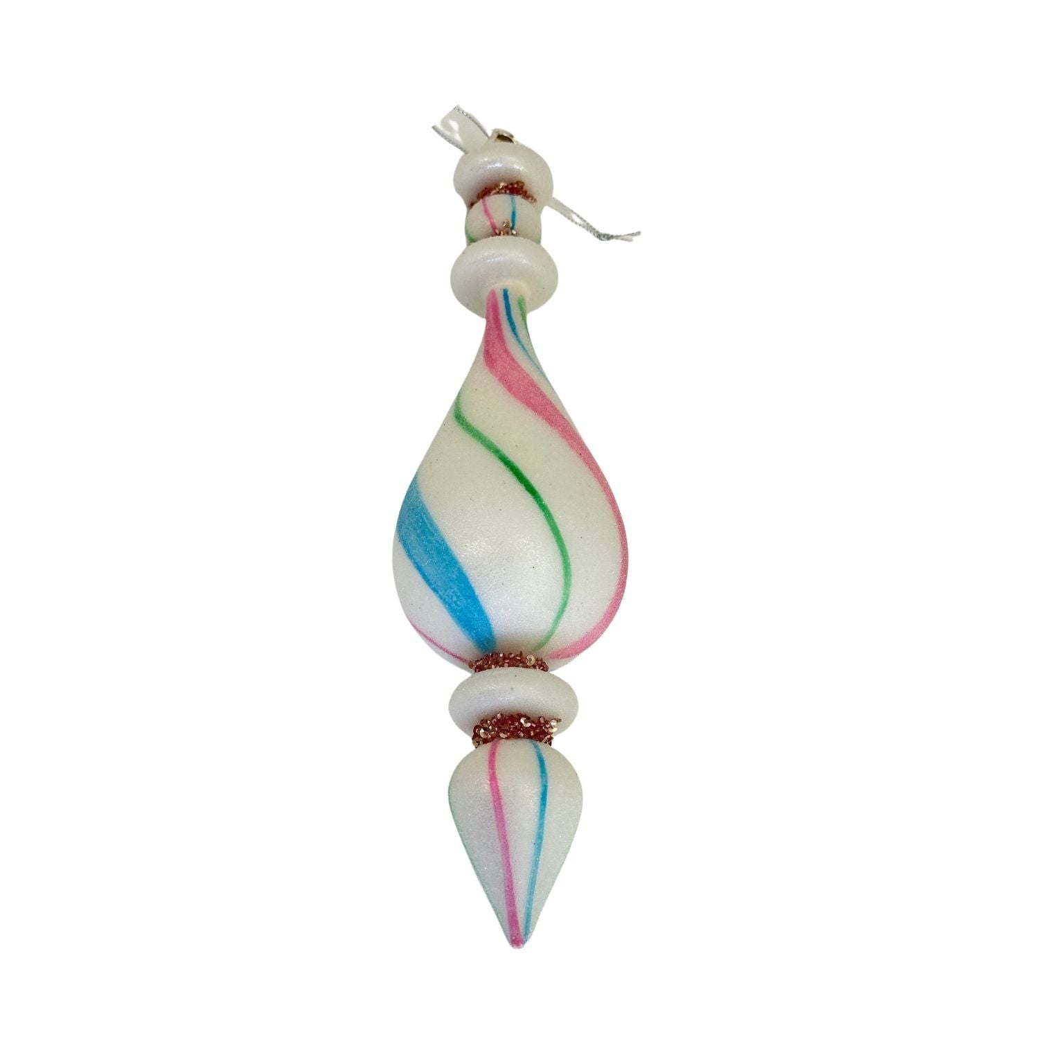 26cm Candy Finial Hanging - Seasonal Decor
