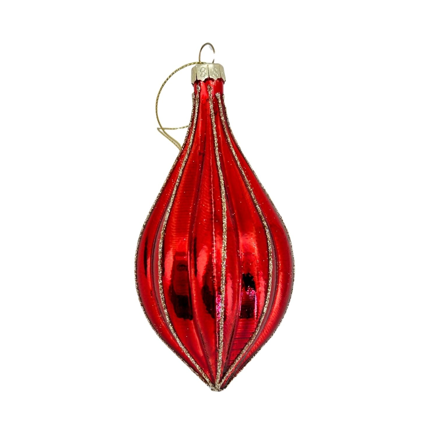 Red Long Drop Hanging - Seasonal Decor