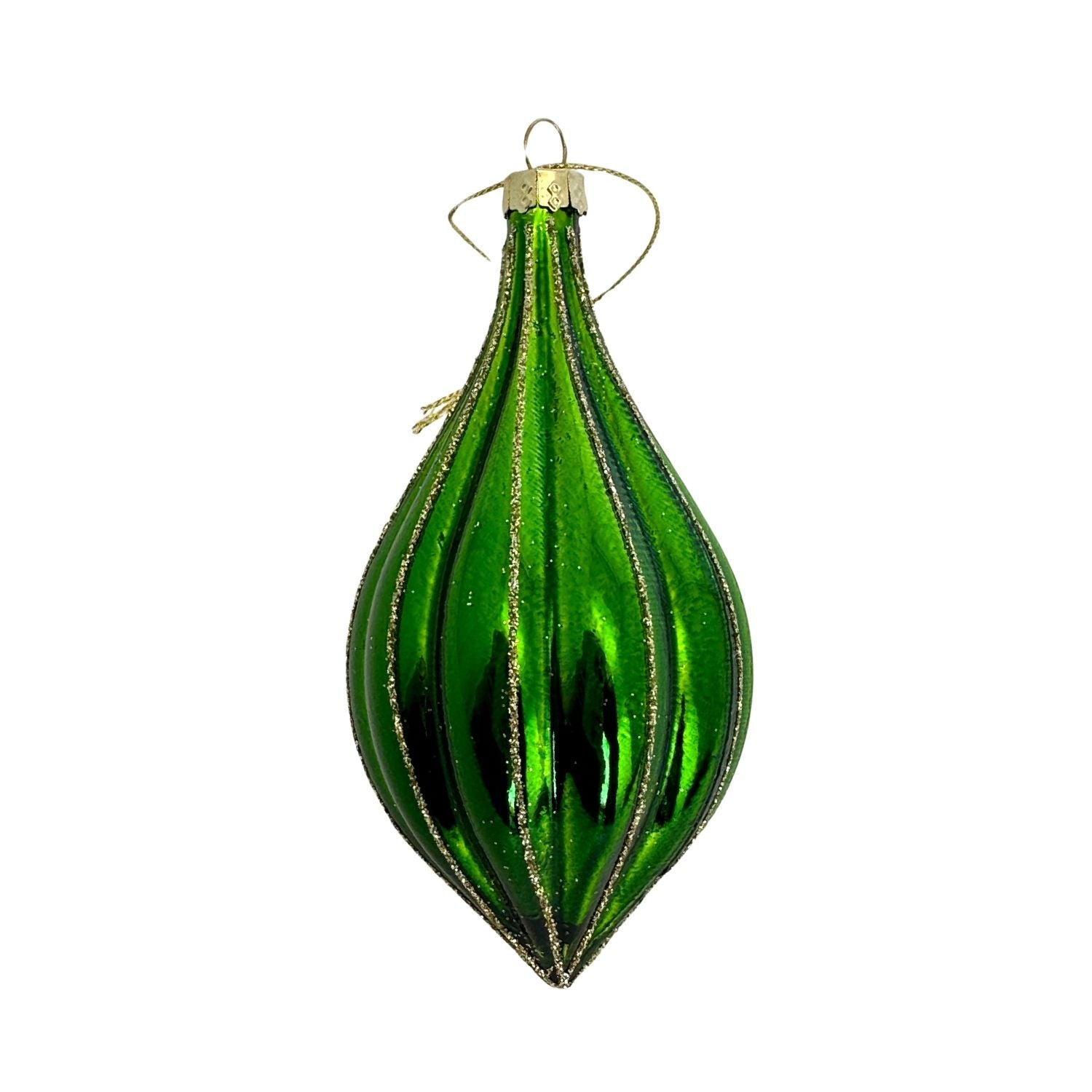 Green Long Drop Hanging - Seasonal Decor