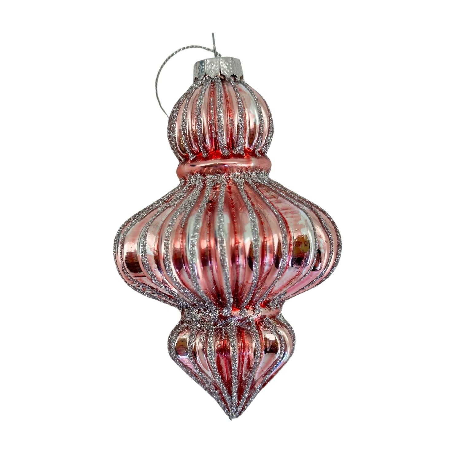 Pink Finial Hanging - Seasonal Decor