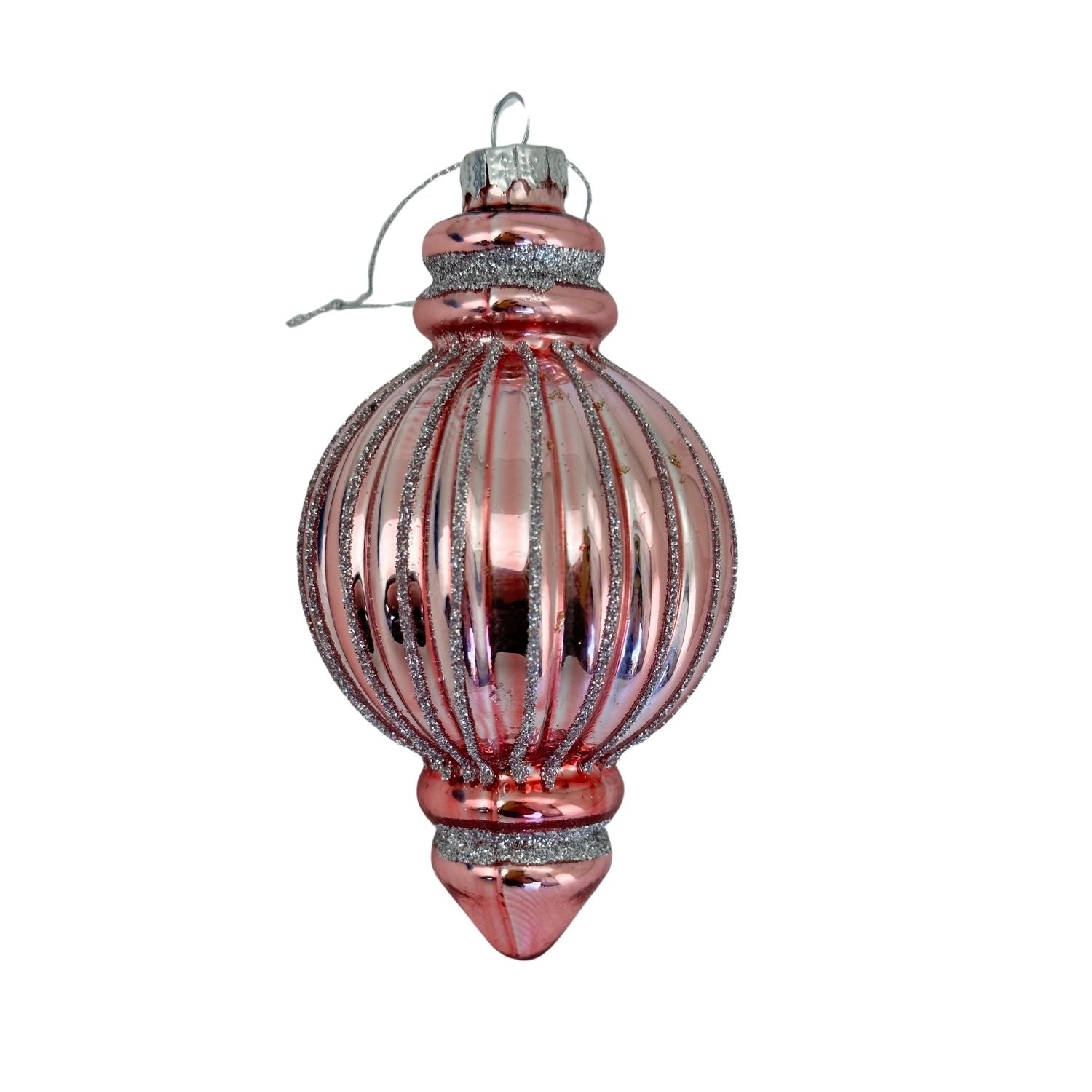 Pink Finial Hanging - Seasonal Decor