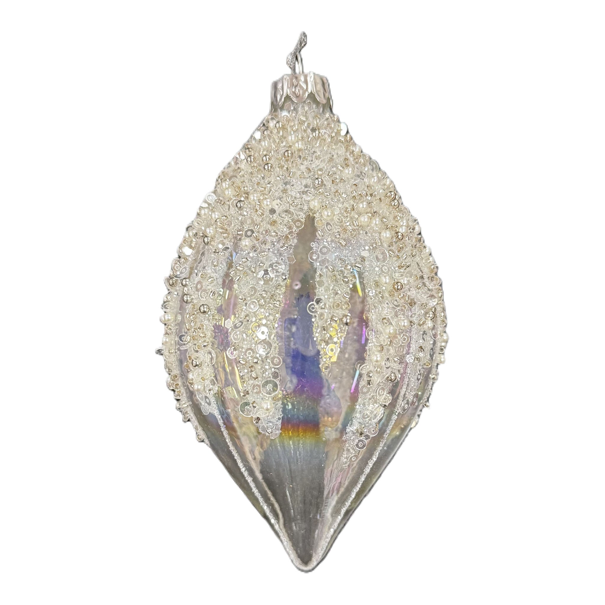 Clear Crystal Long Drop Hanging - Seasonal Decor