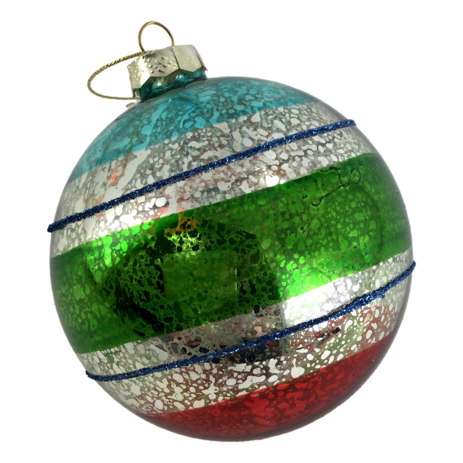 Green Bright Ball Hanging - Seasonal Decor