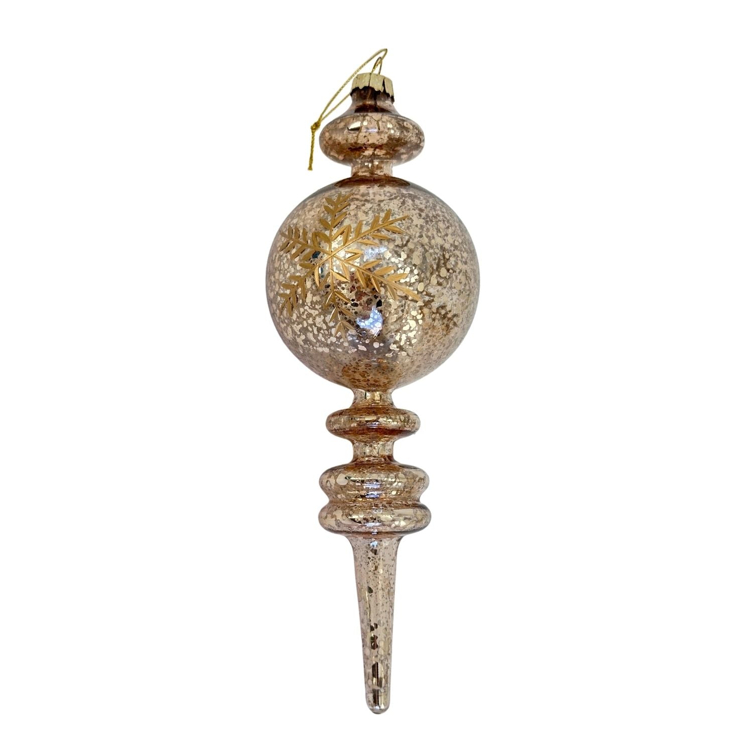 Gold Finial Hanging - Seasonal Decor