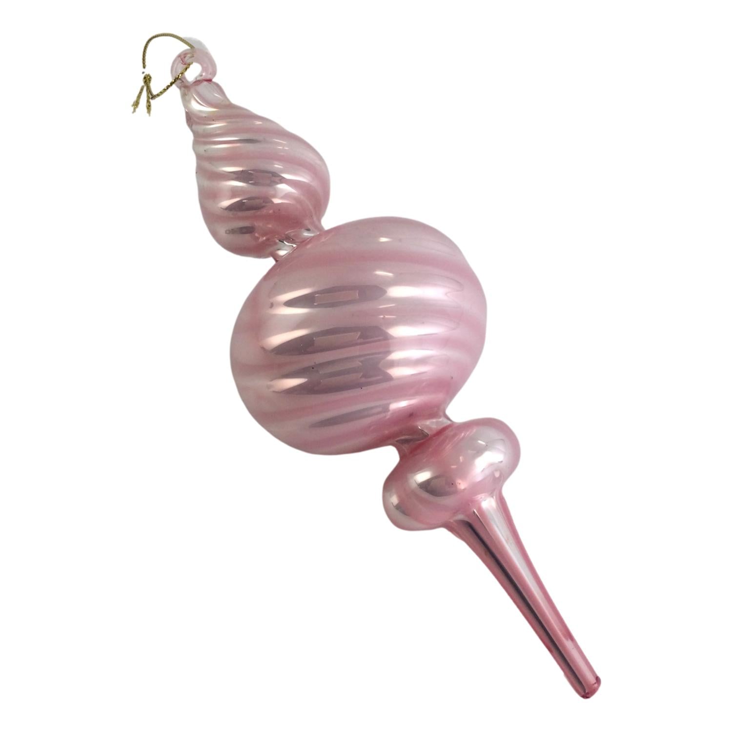 Pink Pearl Ball Drop Hanging - Seasonal Decor