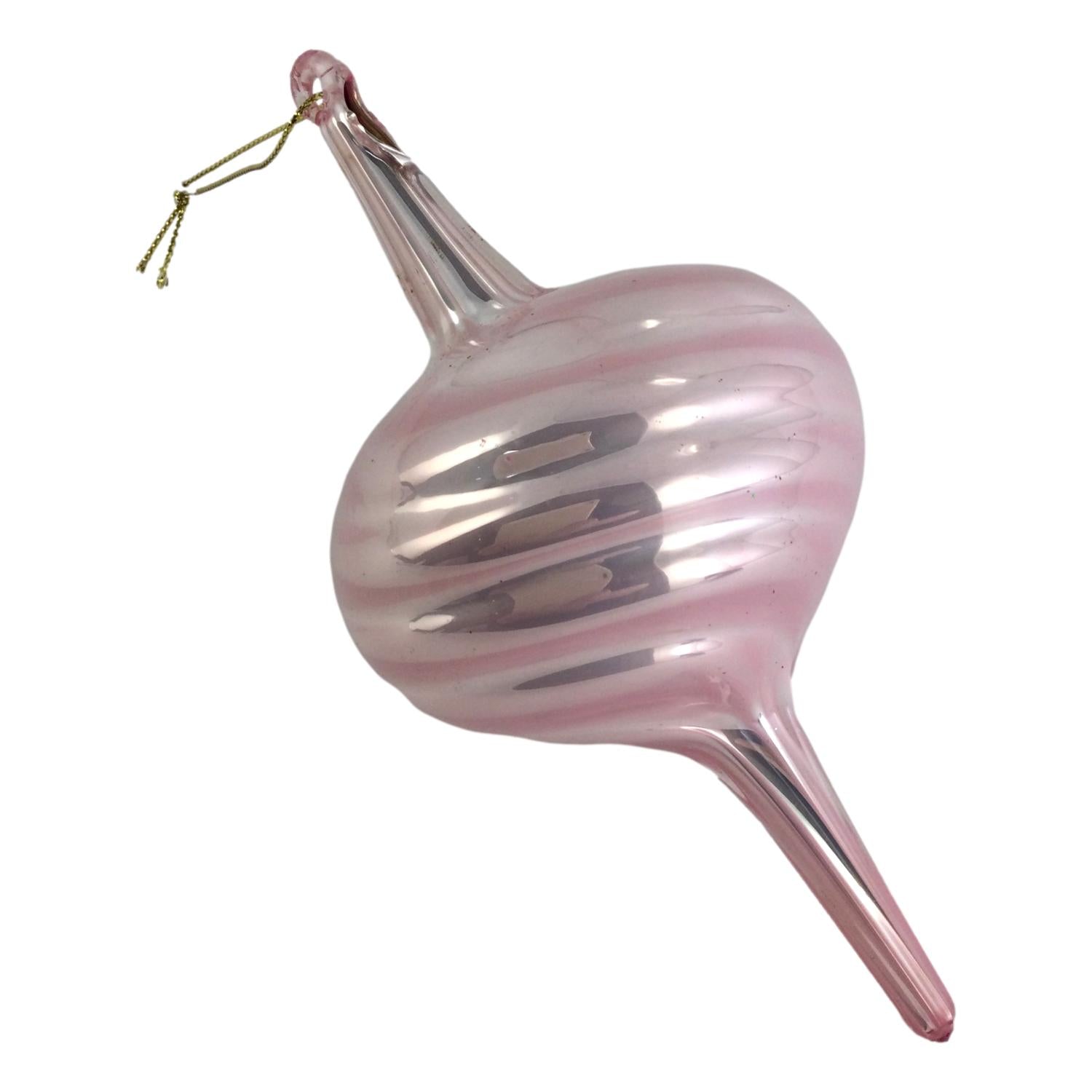 Pink Pearl Finial Hanging - Seasonal Decor