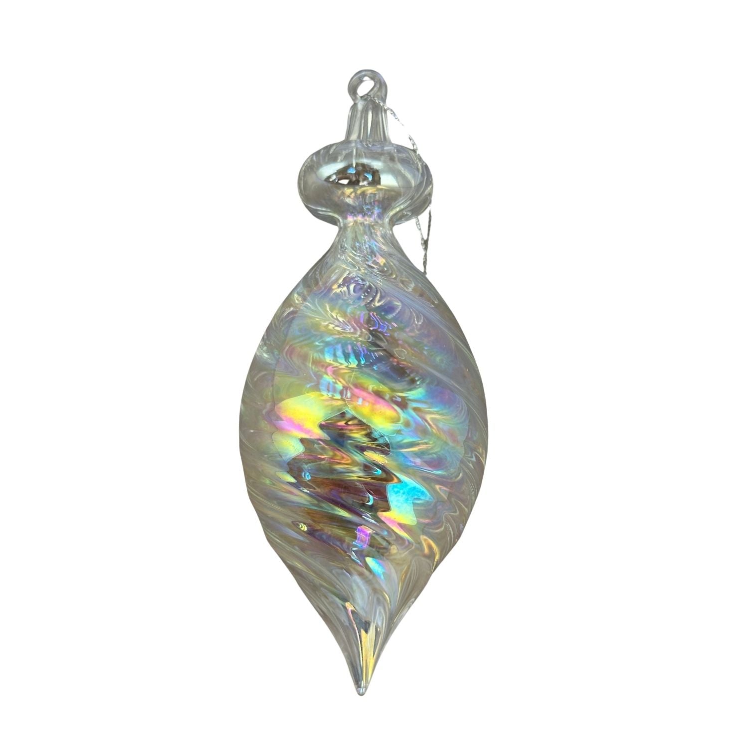 Iridescent Long Drop Hanging - Seasonal Decor