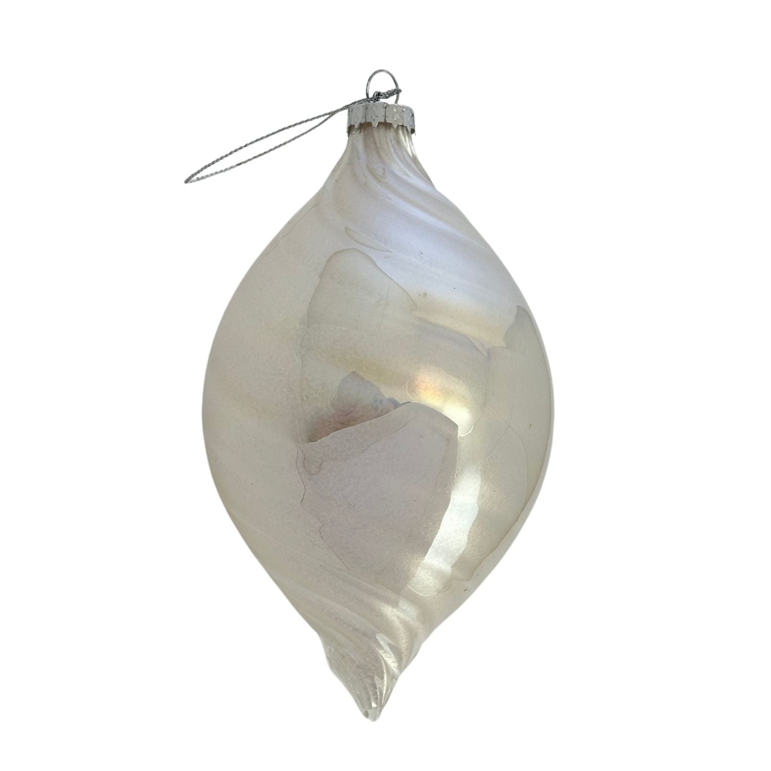 Iridescent Pearl Long Drop Hanging - Seasonal Decor