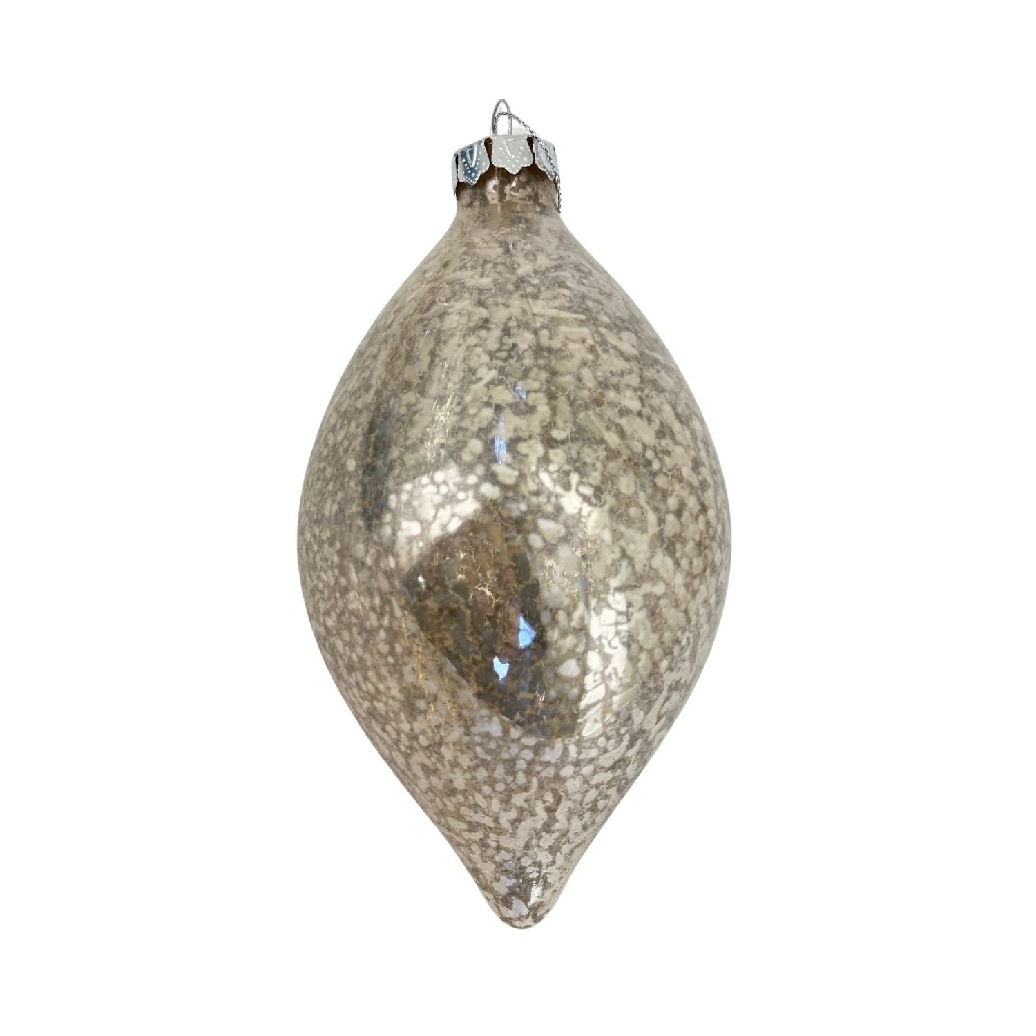 Gold Mercury Long Drop Hanging - Seasonal Decor