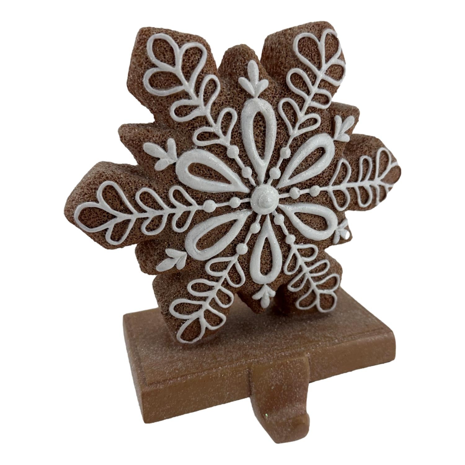 Gingerbread Snowflake S/H - Seasonal Decor