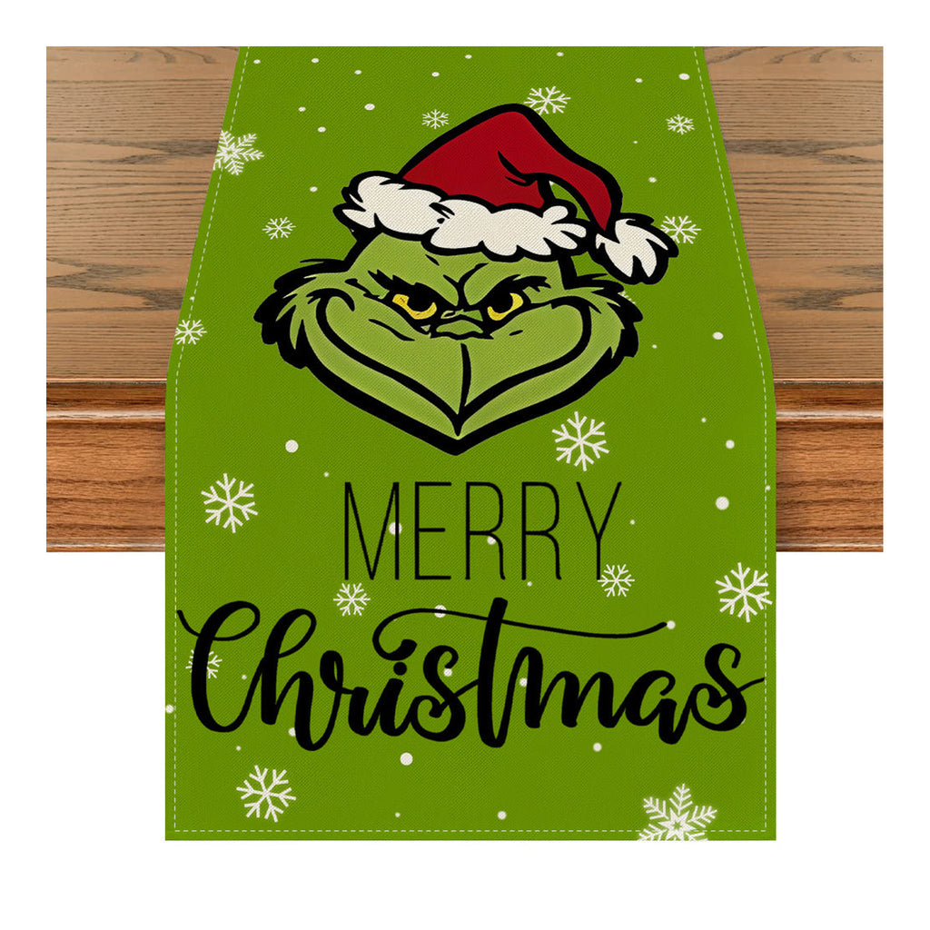 Green Table Runner - Seasonal Decor