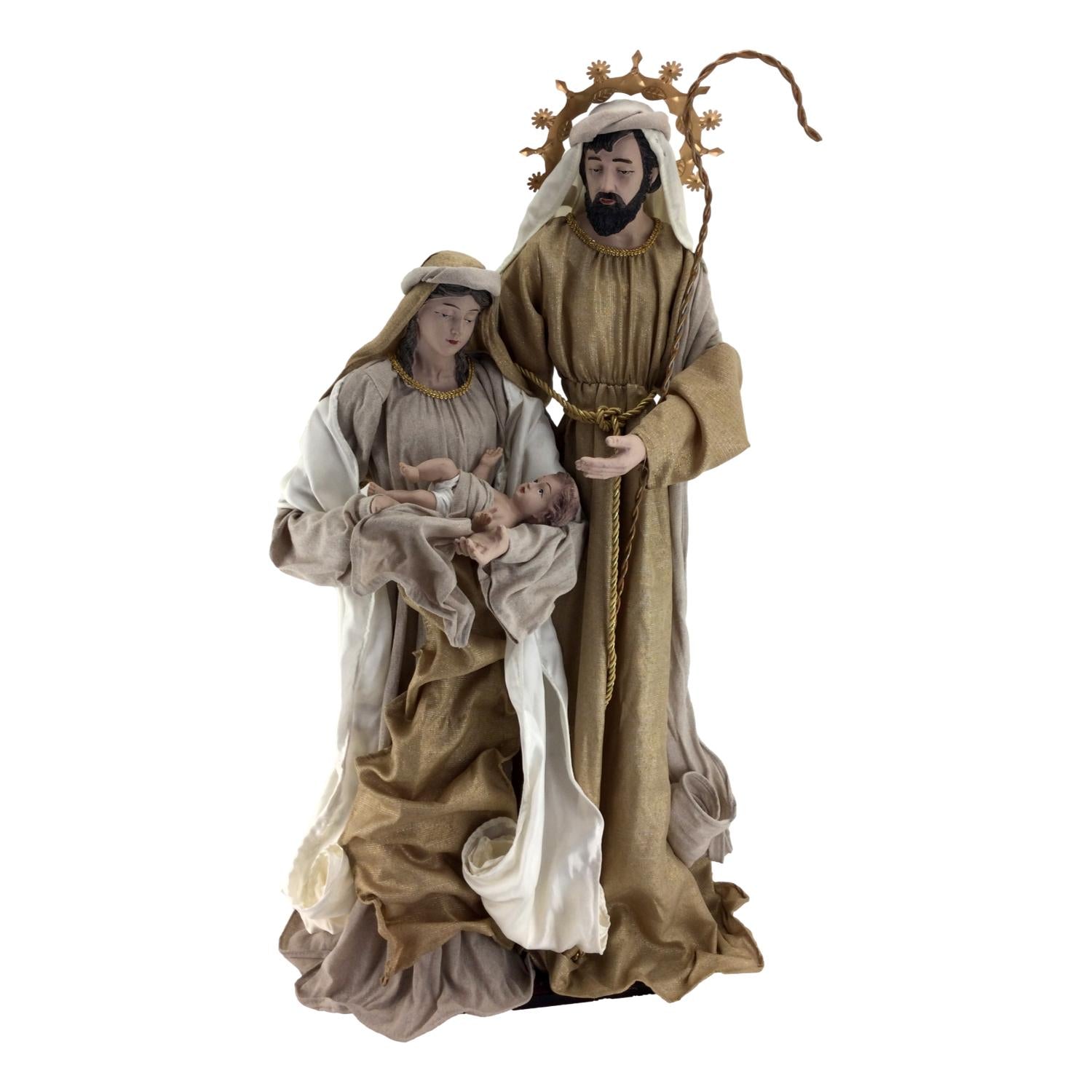 Xl Holy Family Nat Champ - Seasonal Decor