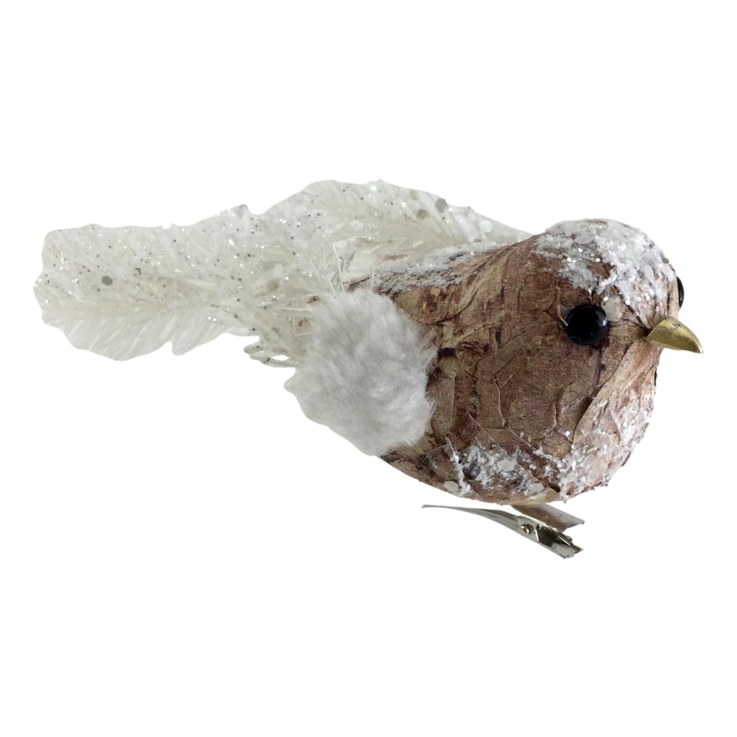 Natural Bird Clip - Seasonal Decor