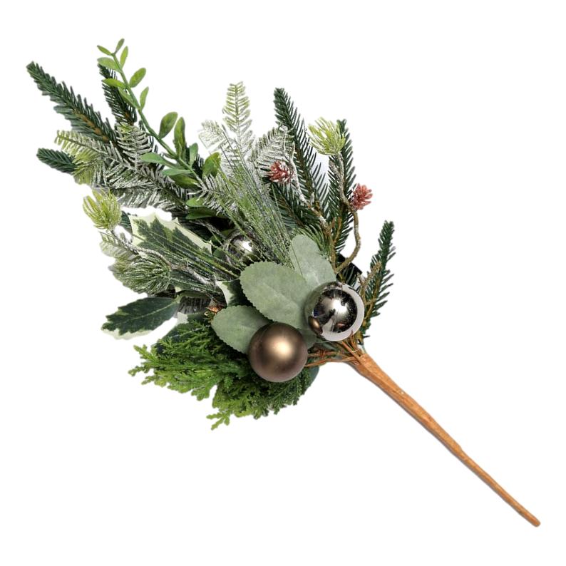 Sage Green Ball Spray - Seasonal Decor