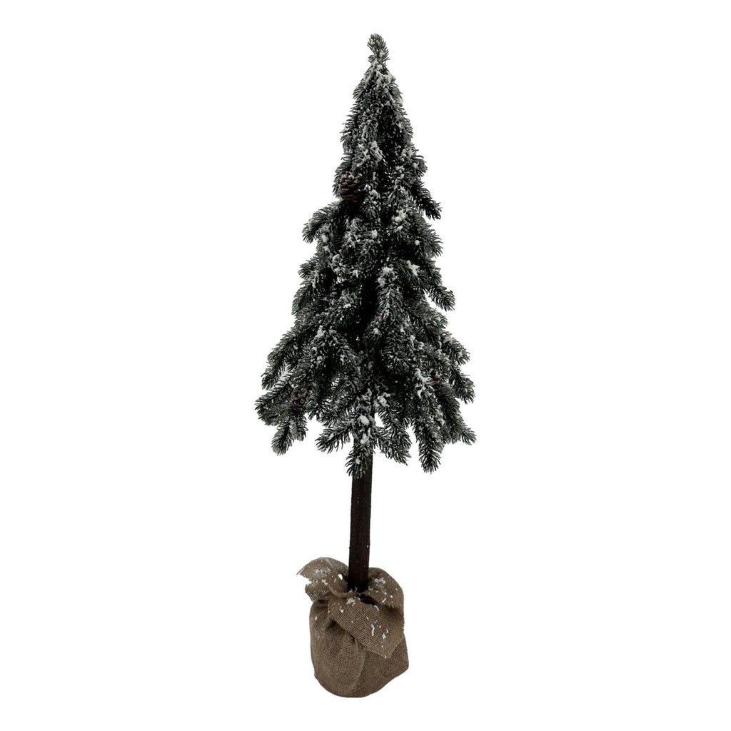 120cm Snowy Green Tree - Seasonal Decor