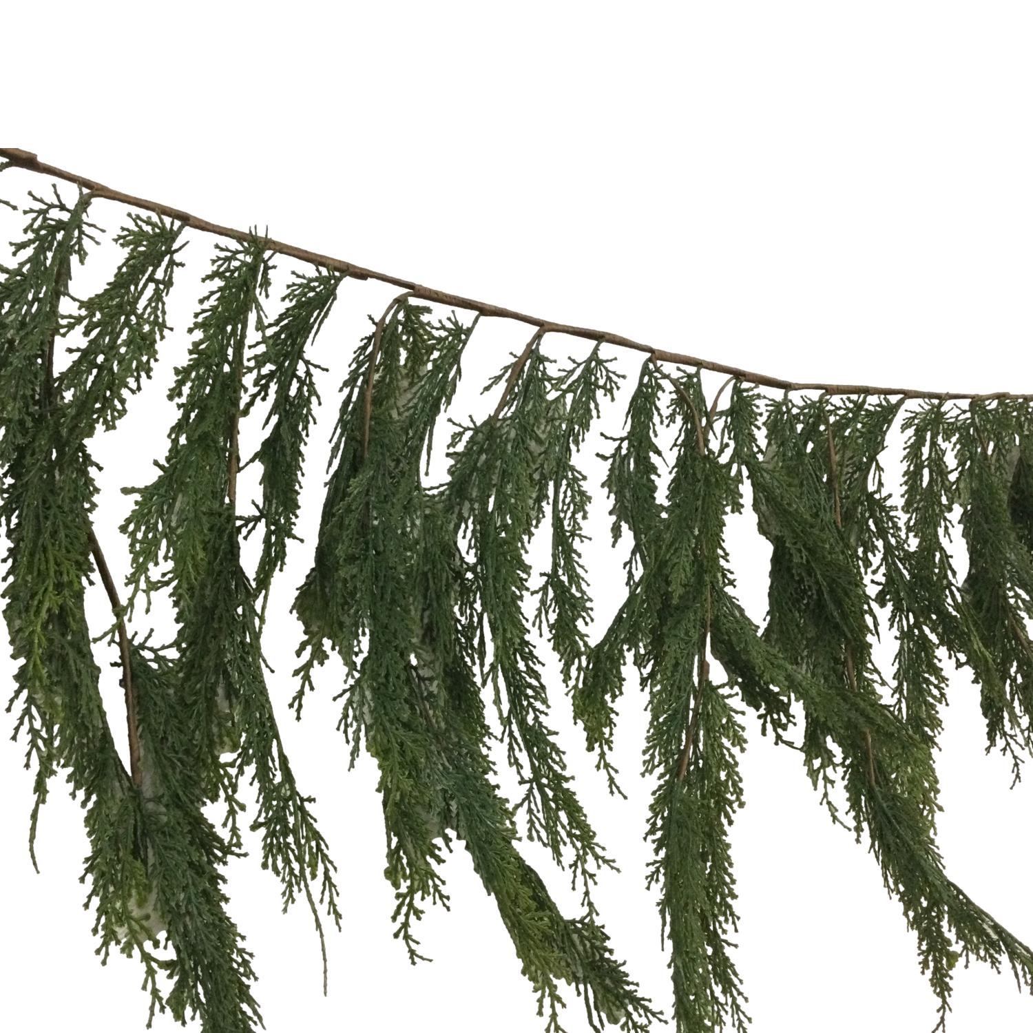 Green Handrail Garland - Seasonal Decor