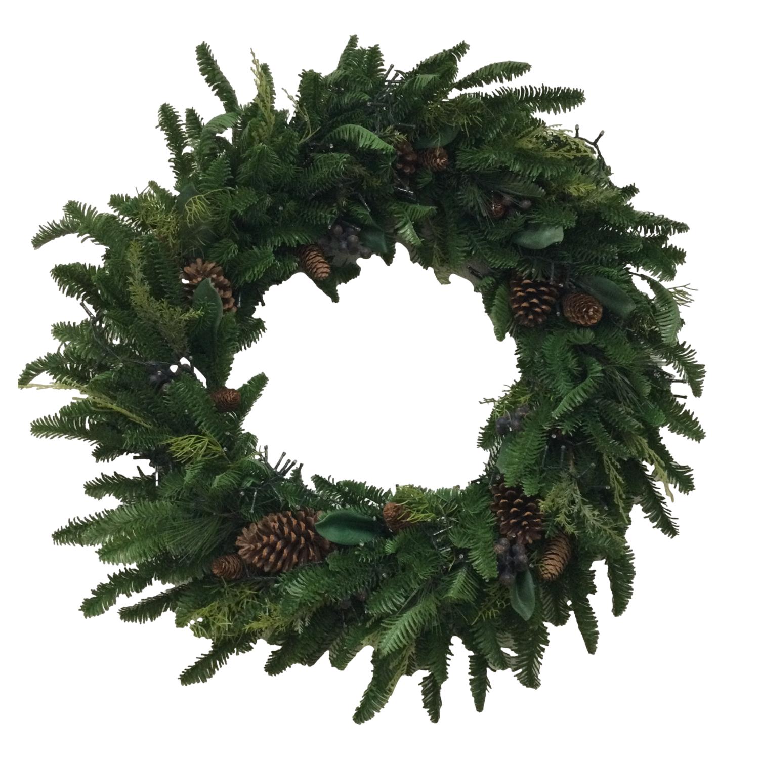 Green Wreath - Seasonal Decor