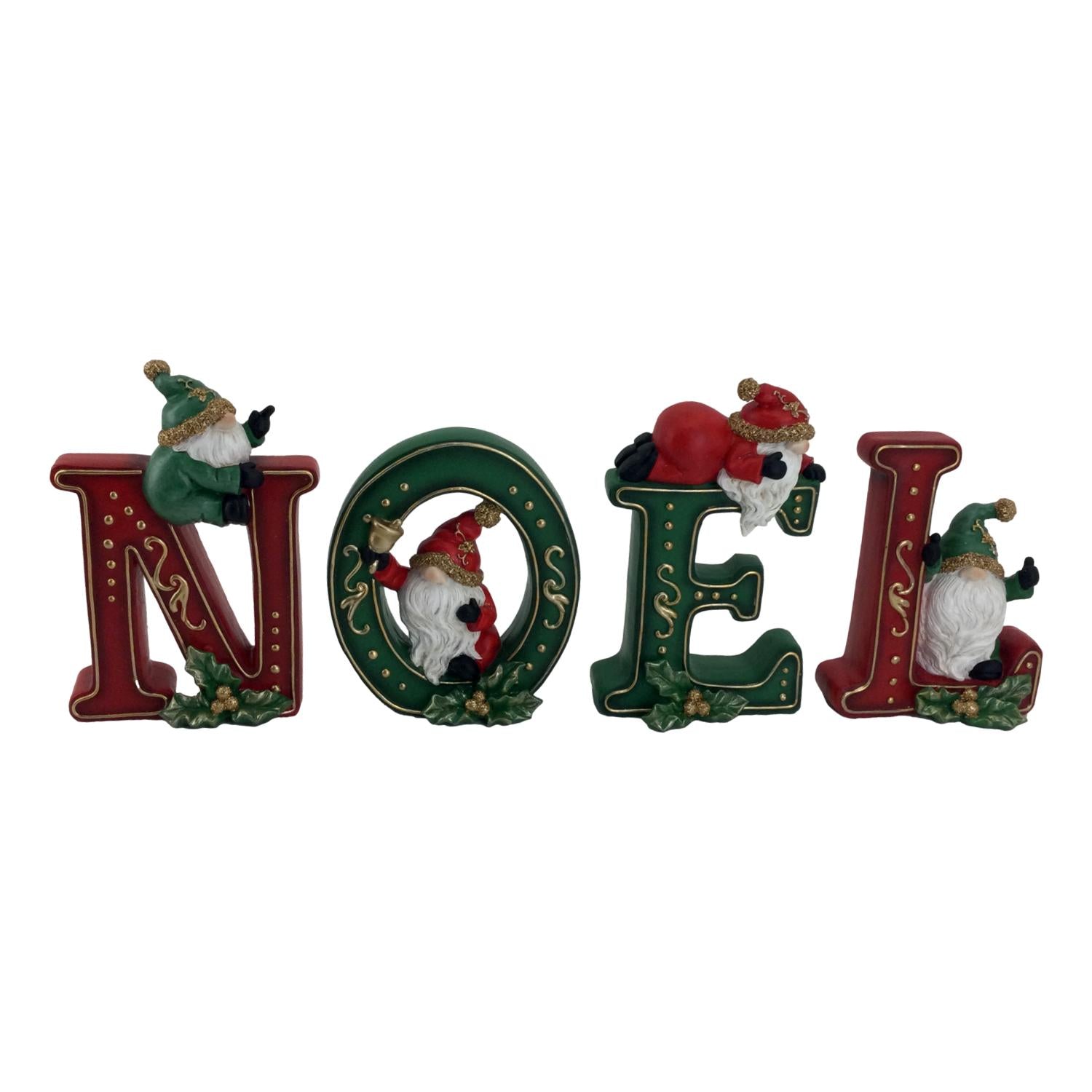 Noel Red Green Deco - Seasonal Decor