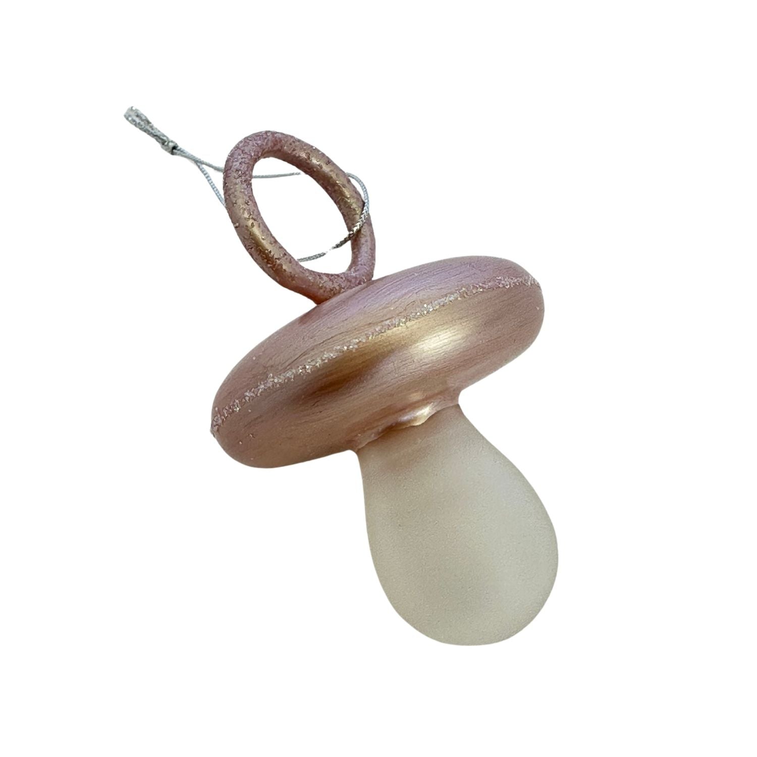 Pink Baby Dummy Ornament - Seasonal Decor