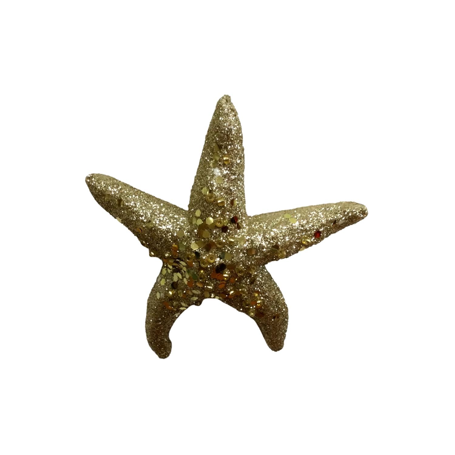 11cm Starfish Champagne - Seasonal Decor