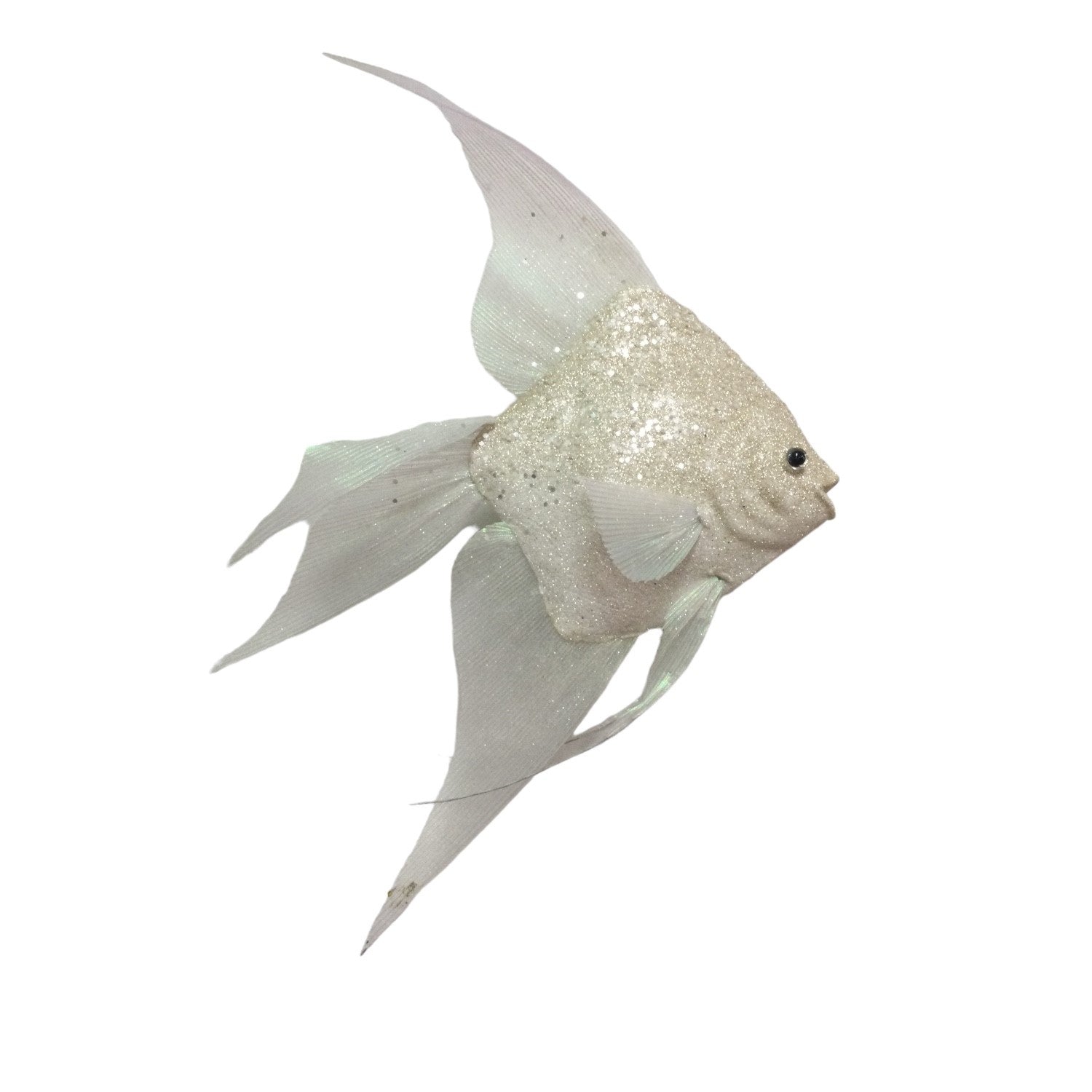 40cm Fish Ivory - Seasonal Decor