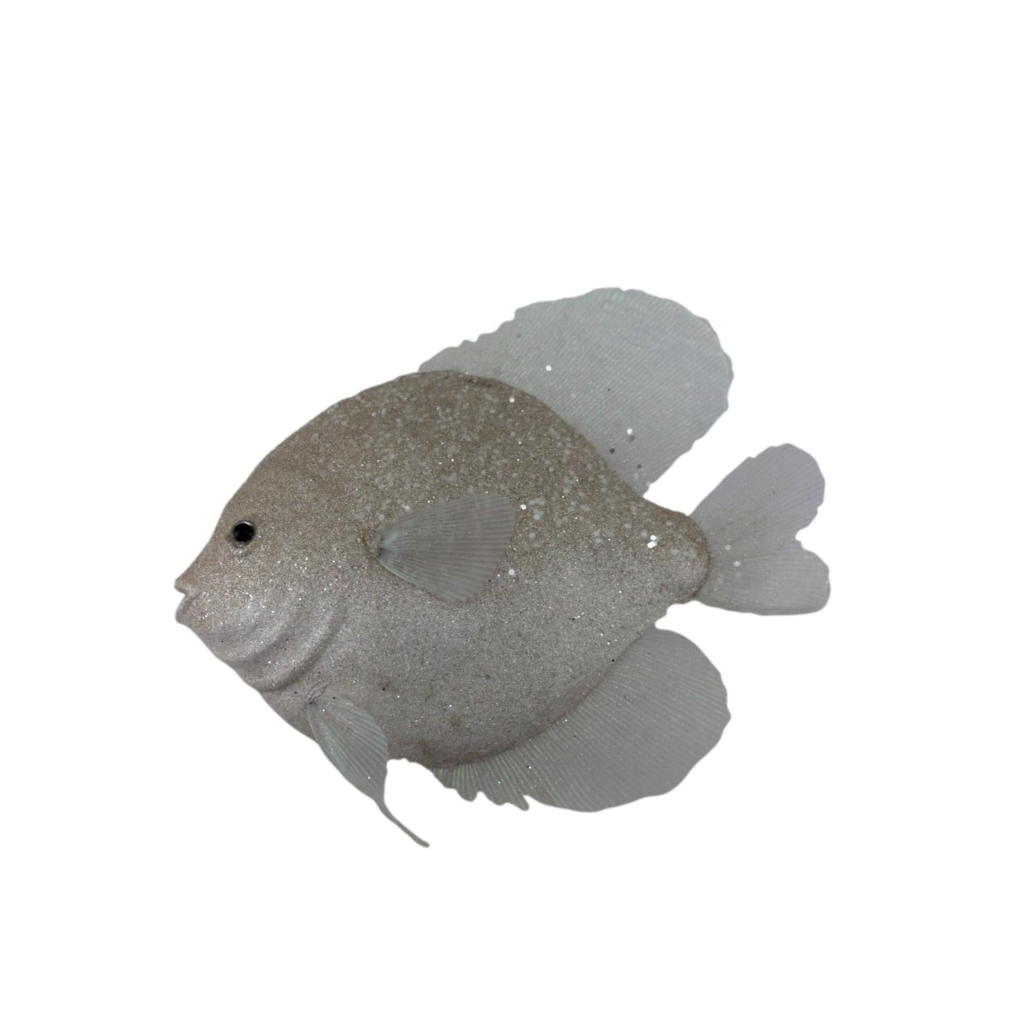 36cm Fish Ivory - Seasonal Decor