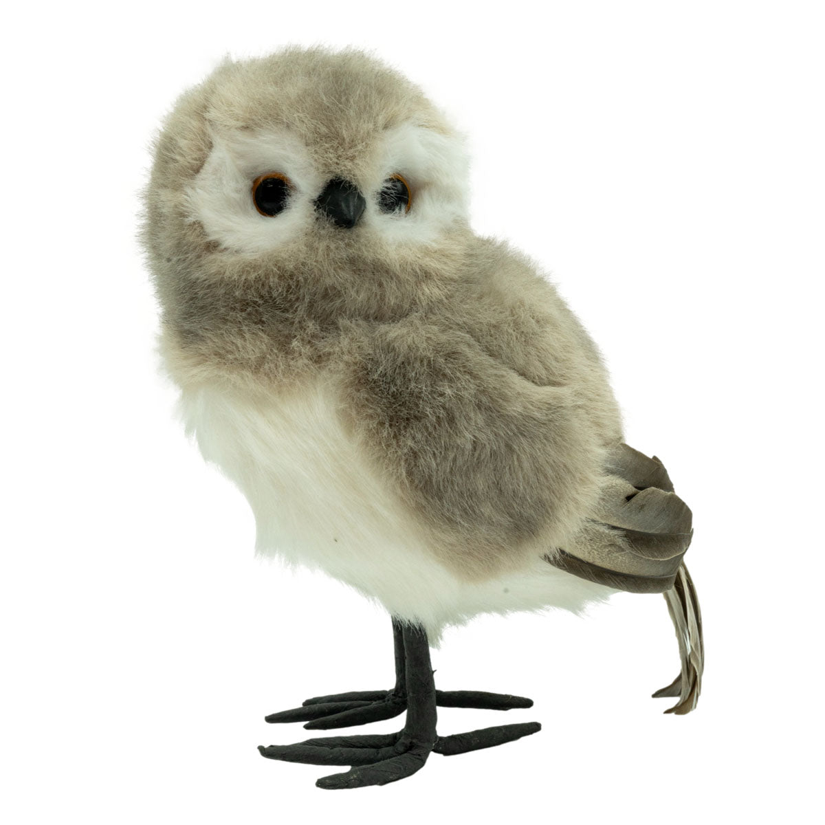 Grey Owl Right - Seasonal Decor