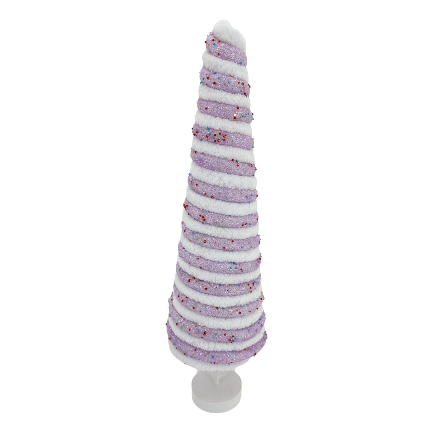 Mauve Swirl Tree - Seasonal Decor