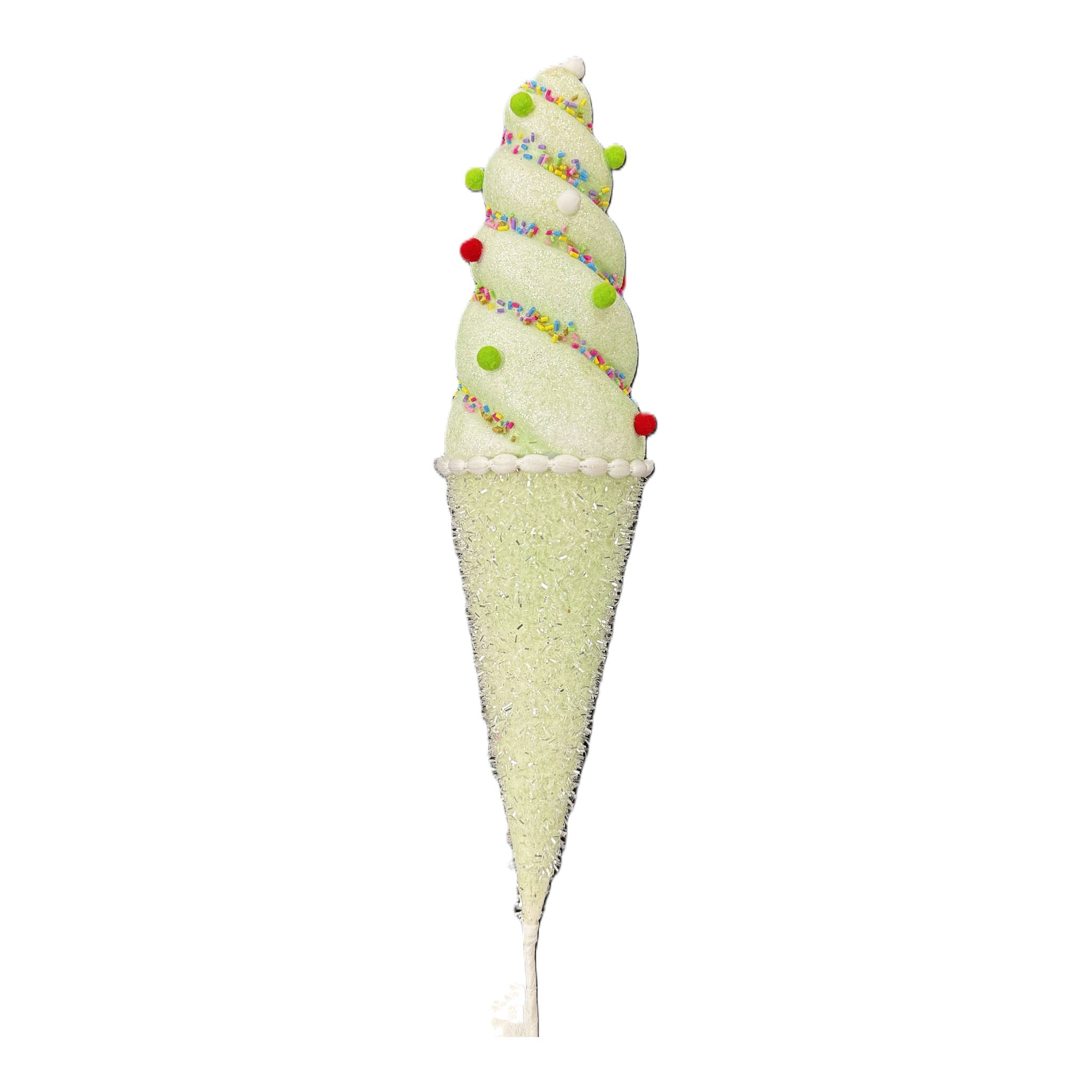 Mint Icecream Cone - Seasonal Decor