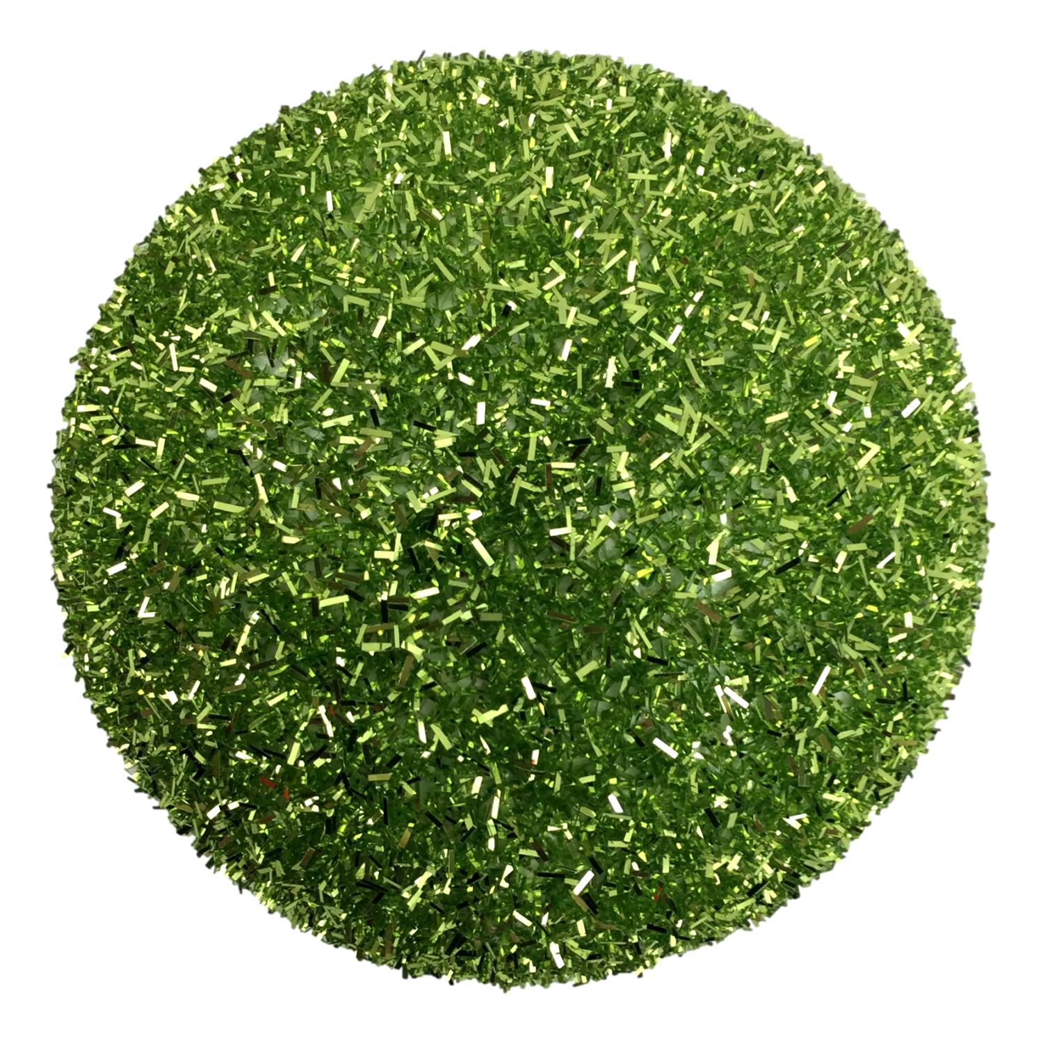 4 Pcs 10cm Green Ball - Seasonal Decor