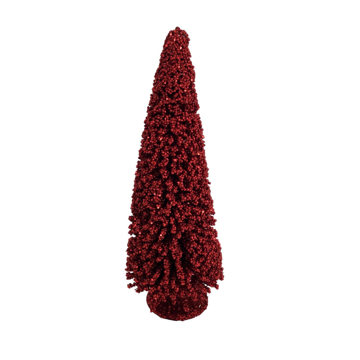 40cm Red Brush Tree